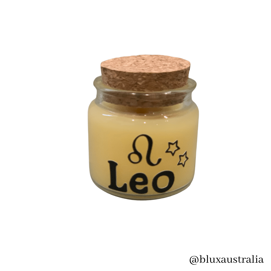 Small Scented Beeswax Candle - Horoscope Signs Collection