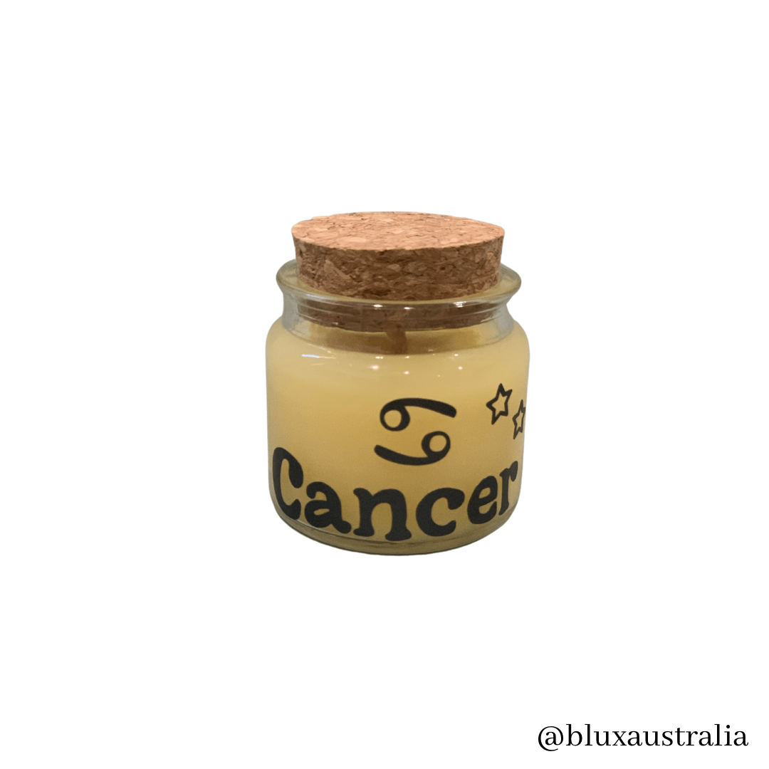 Small Scented Beeswax Candle - Horoscope Signs Collection